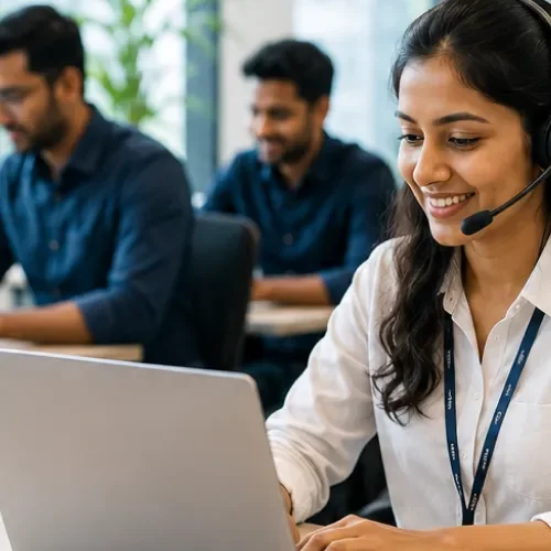 SVaaN Global Tech team member ready to answer POC development questions